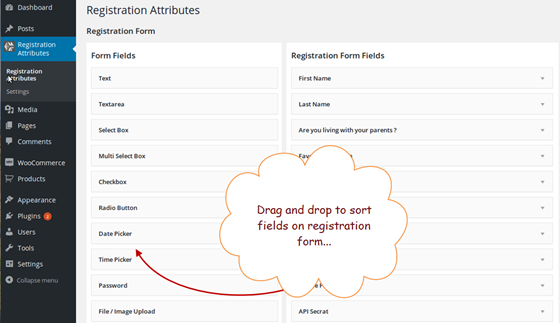 eCommerce Extensions : Custom Registration Form WordPress by FMEAddons